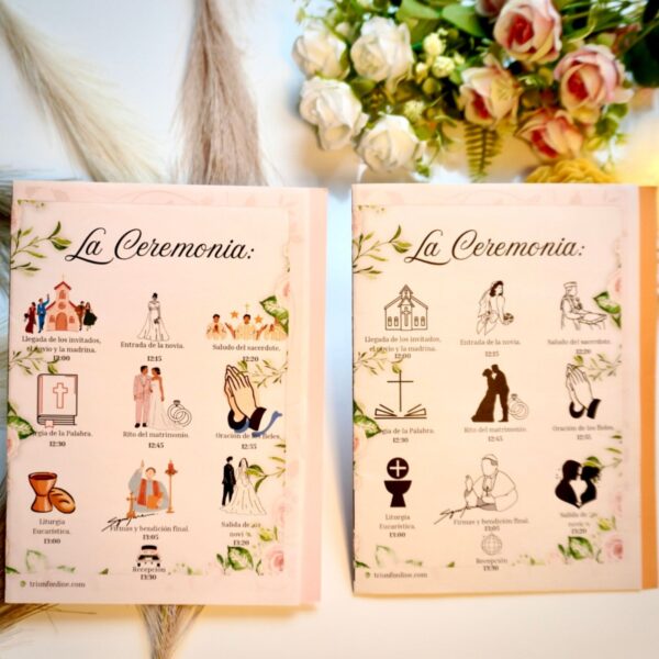 Opción 3: Programa De Ceremonia Clásico - Imagen 4