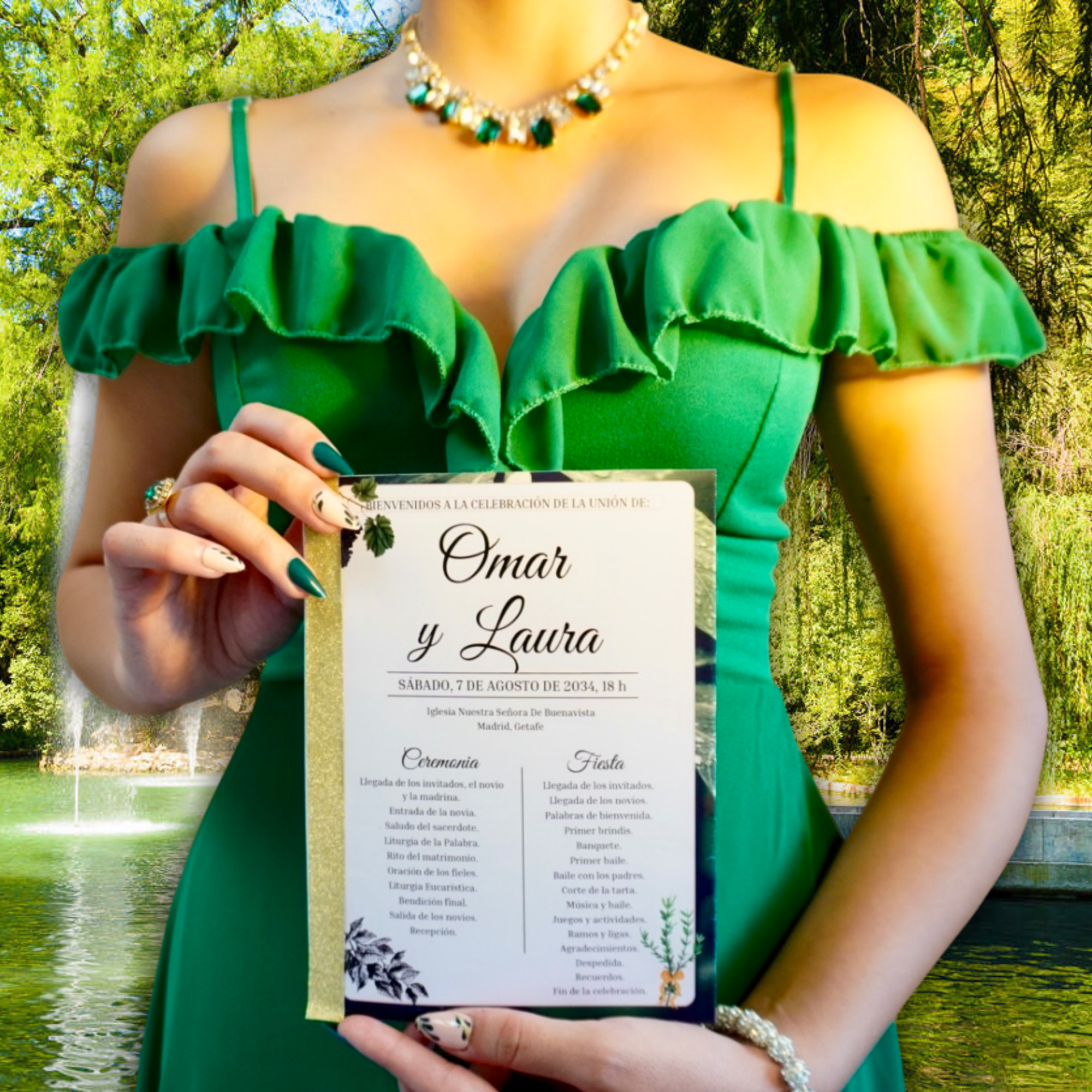 Programa naturalista — ejemplo en manos de una persona