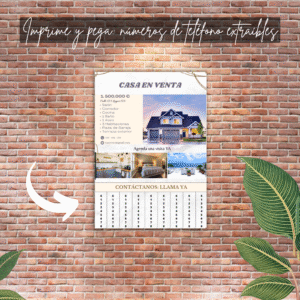 Post de Instagram colocable en un muro mostrando versatilidad de ubicación.