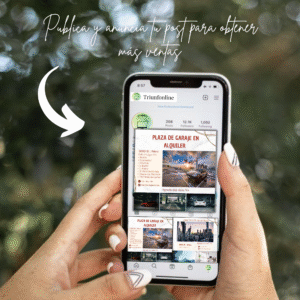 Opción 2: Post Instagram Venta/Alquiler Plaza de Garaje