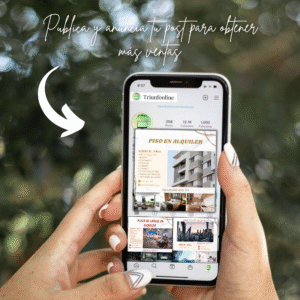Post inmobiliario optimizado para Instagram
