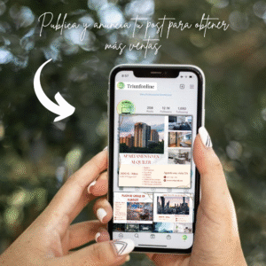 Plantilla inmobiliaria digital enviable a clientes