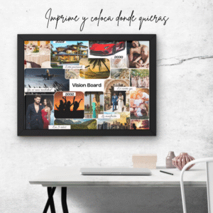 VisionBoard editable en múltiples dispositivos.