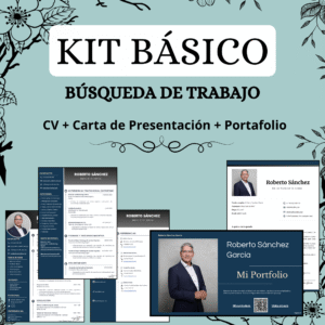 KIT BÁSICO: Búsqueda de Trabajo: CV + Carta de Presentación + Portafolio
