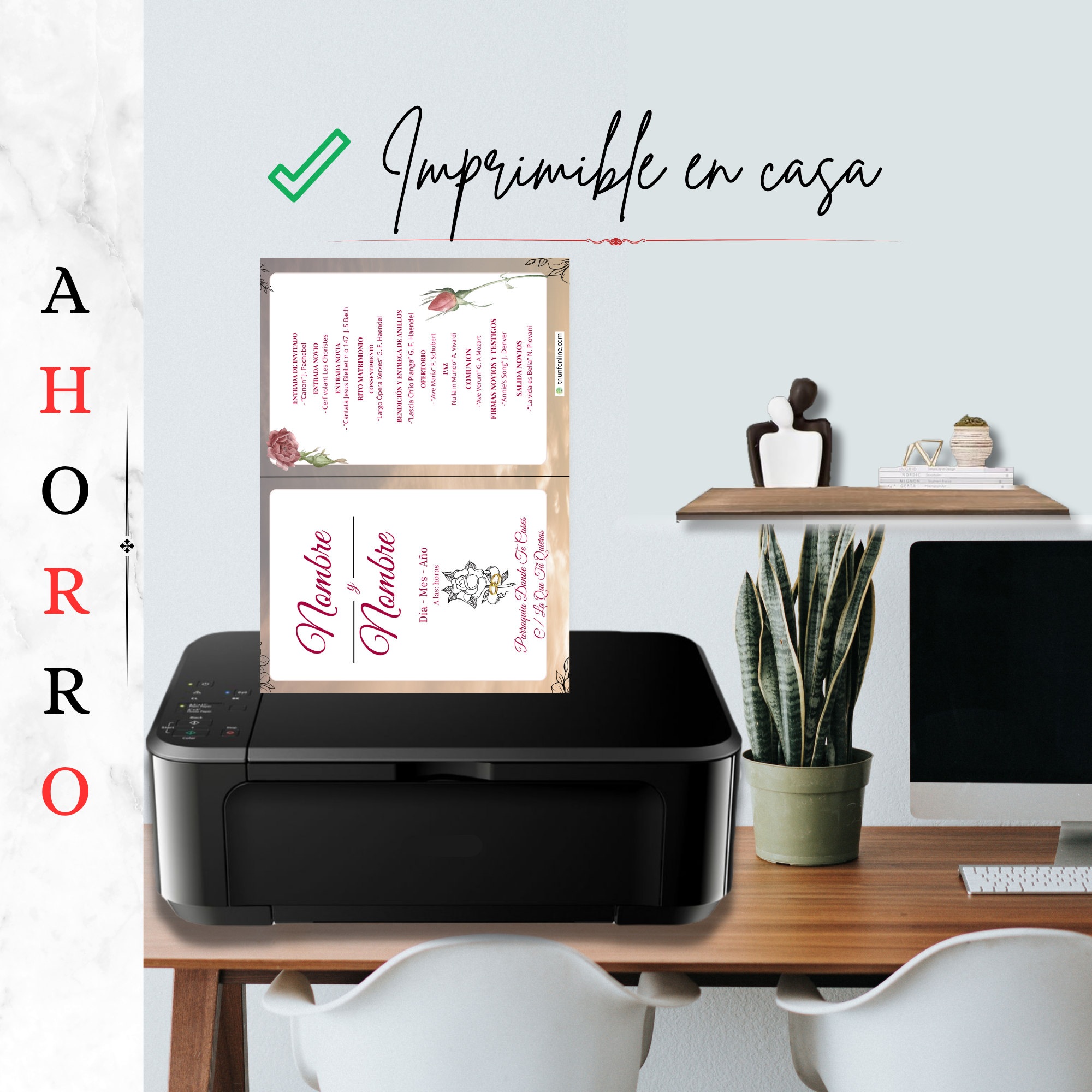 Ambas caras del programa musical.