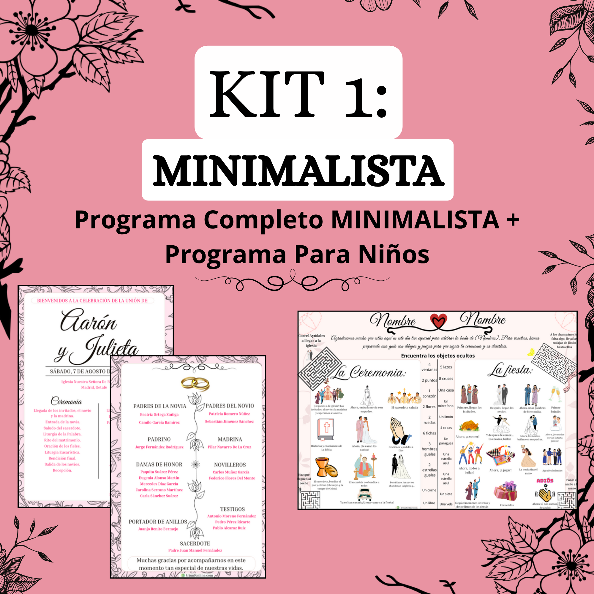 KIT 1: Programa Completo + Para Niños MINIMALISTA