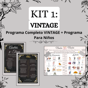 KIT 1: Programa Completo + Para Niños VINTAGE