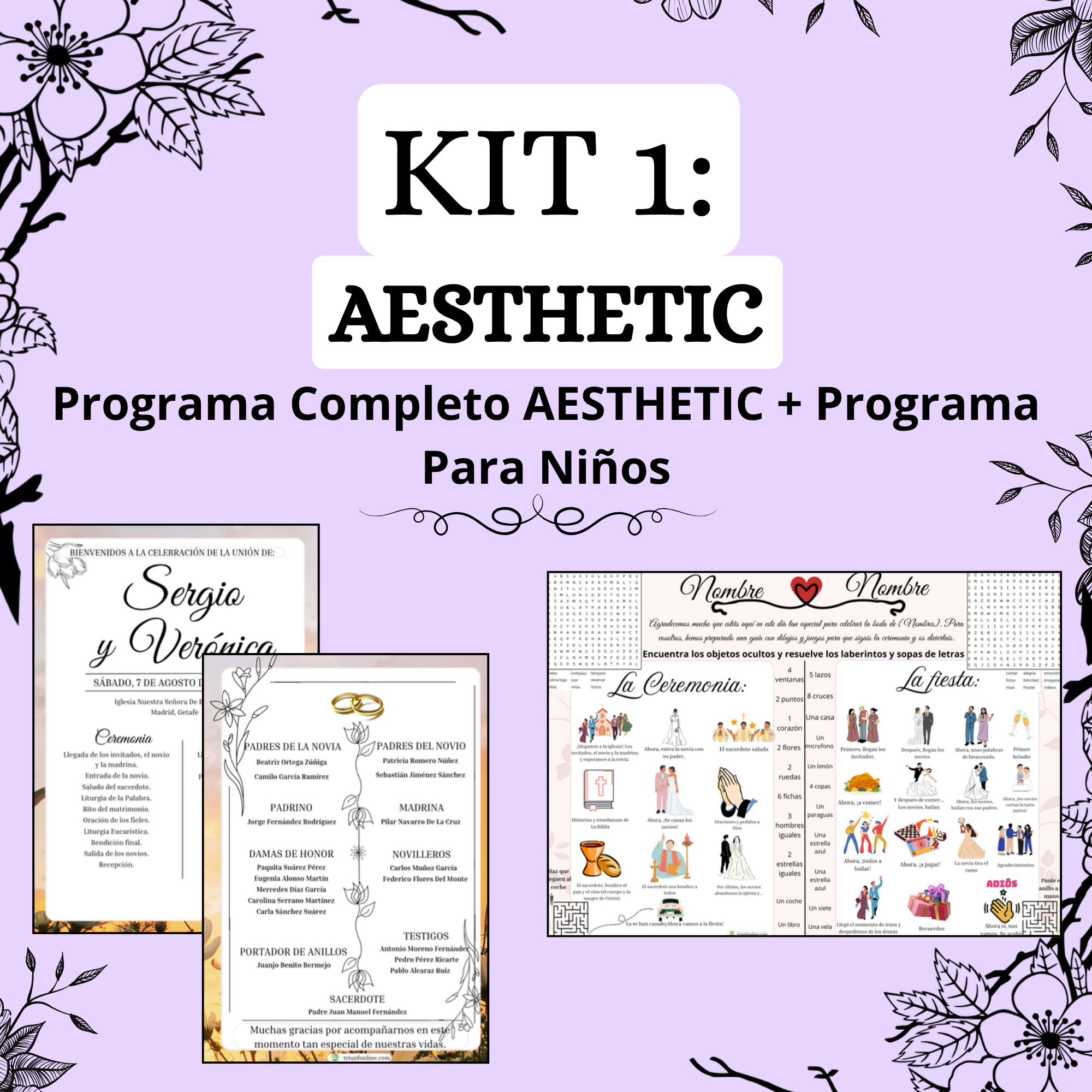 KIT 1: Programa Completo + Para Niños AESTHETIC