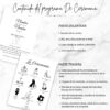 contenido del programa de ceremonia