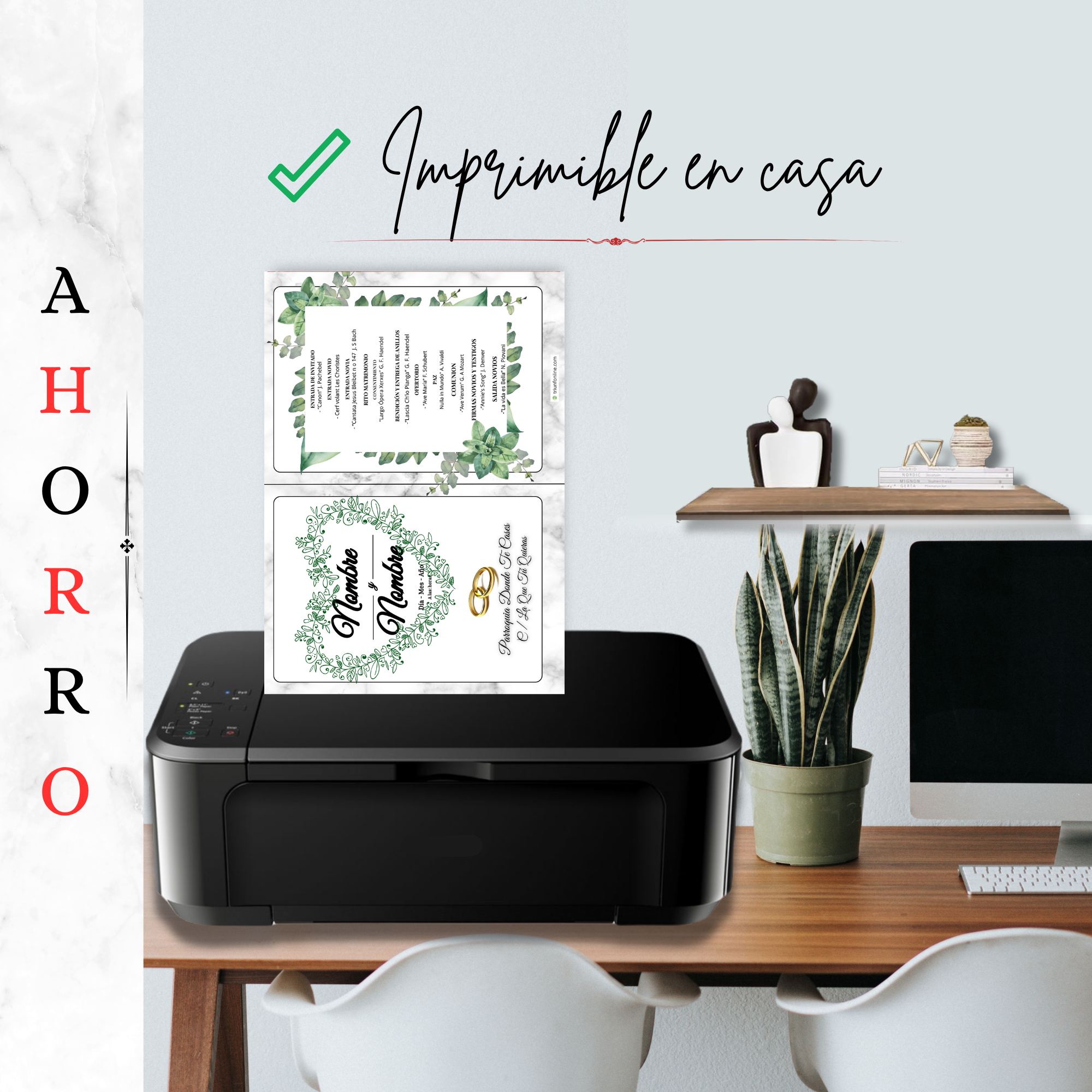 Imprimible en casa