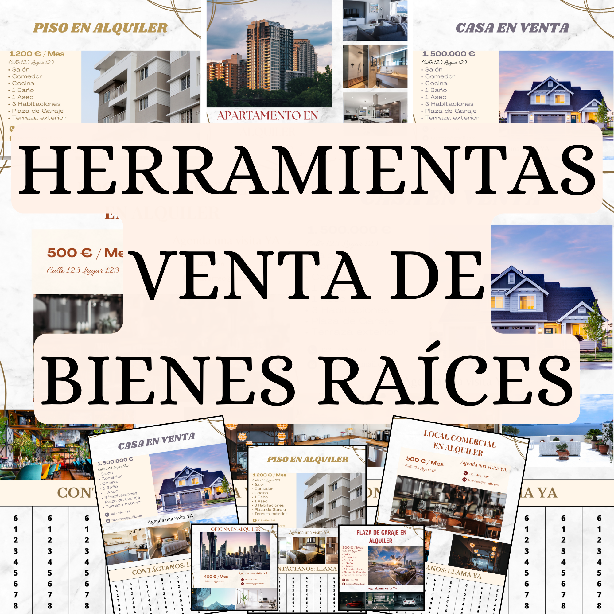 Herramientas para Venta de Bienes Raíces