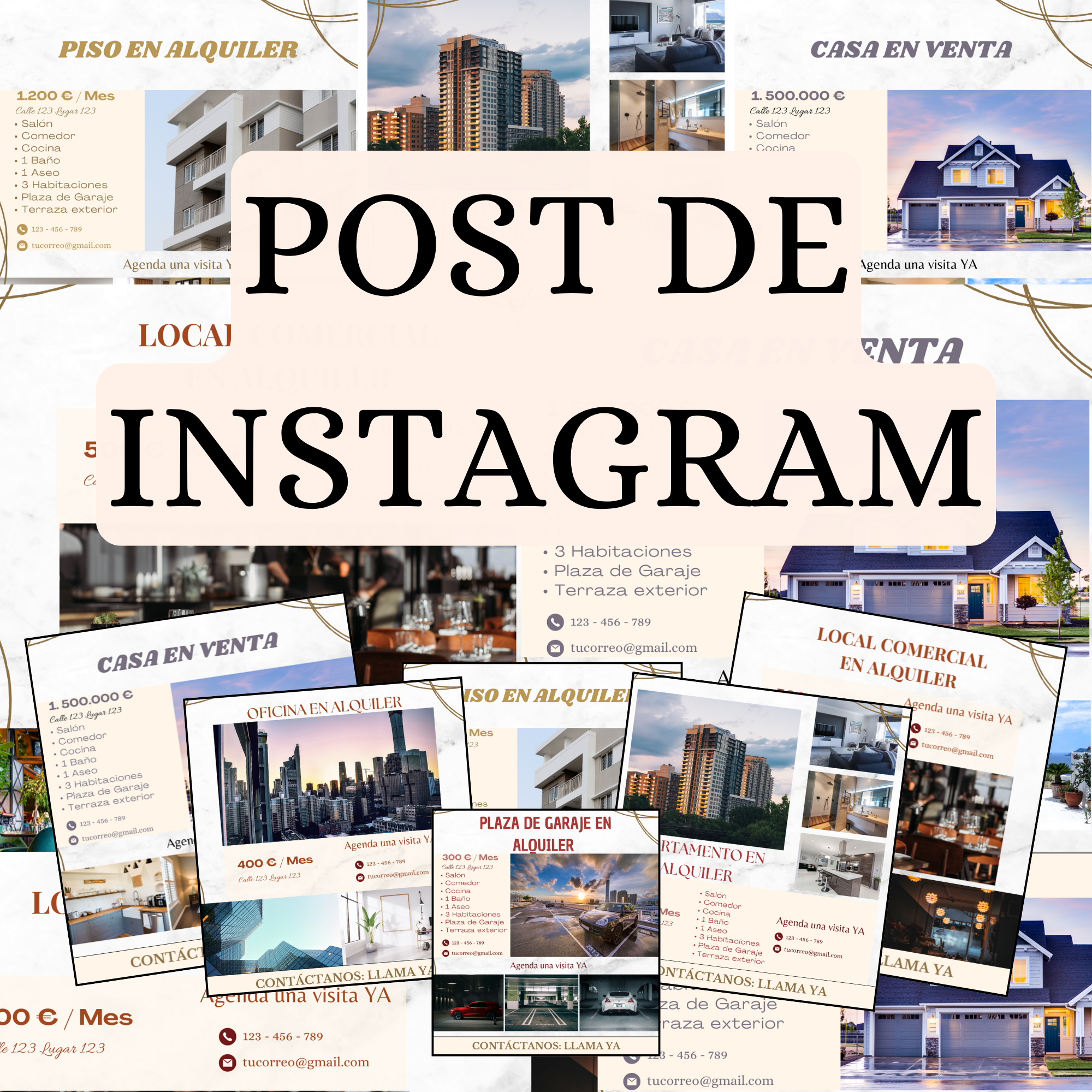 Post Instagram venta bienes raíces