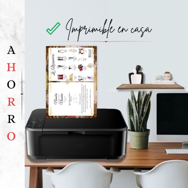 Programa de recepción barroco descargable e imprimible – Triunfonline
