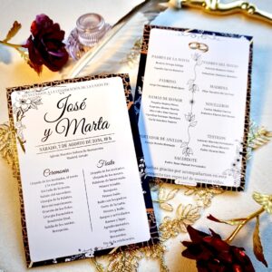 Portada del programa completo barroco para bodas – Triunfonline