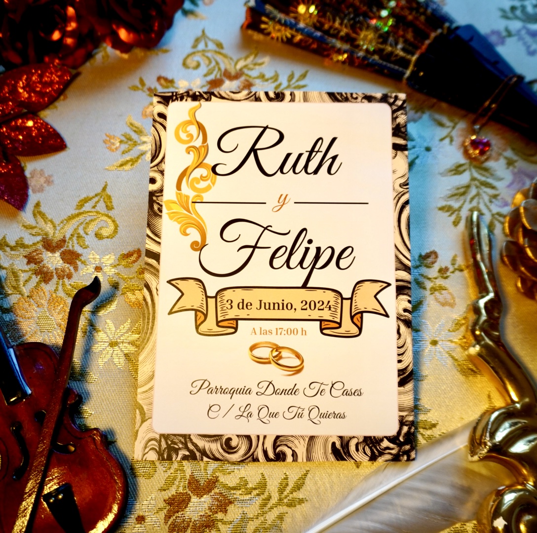 Portada frontal del programa musical barroco para ceremonias