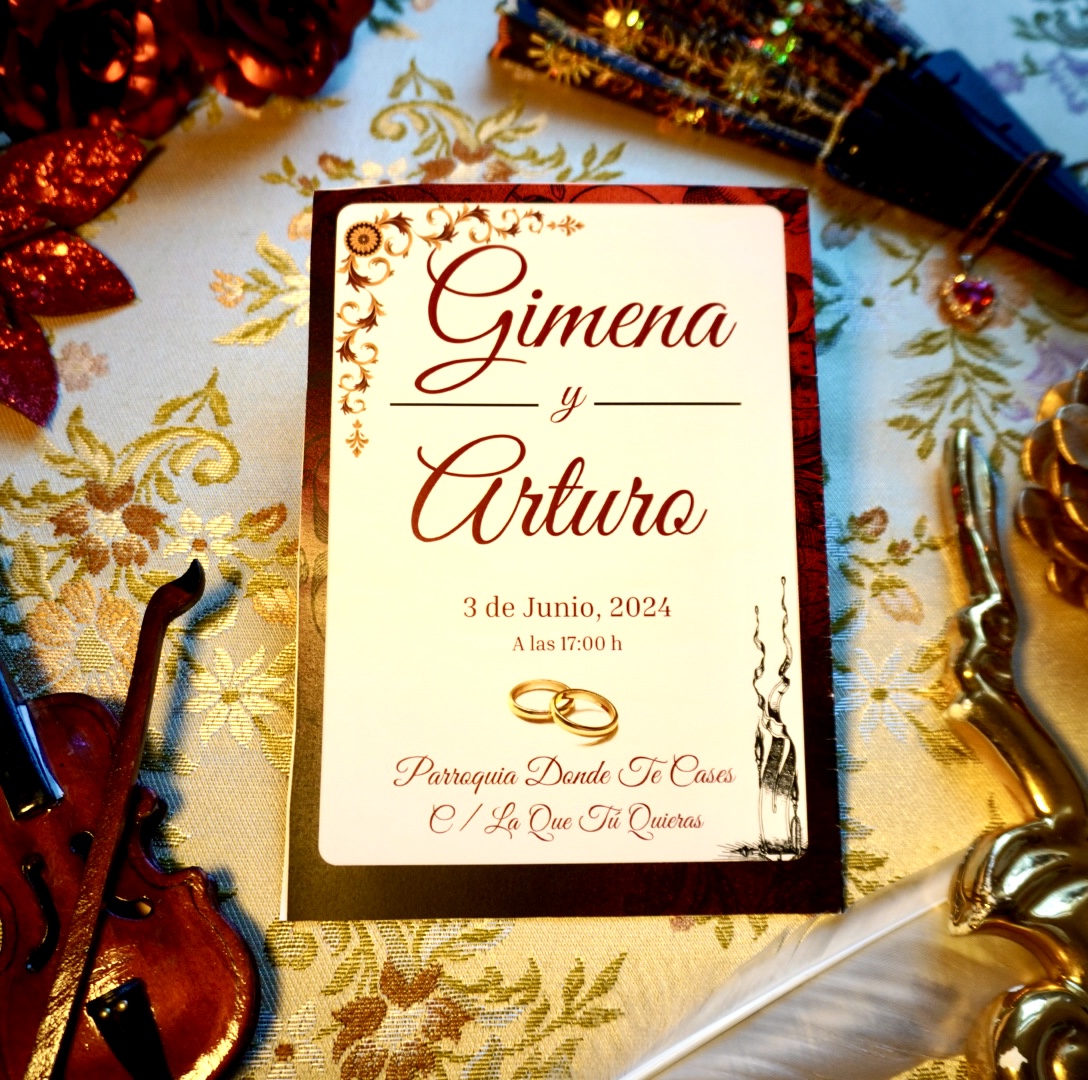 Portada programa musical barroco opción 2 para bodas