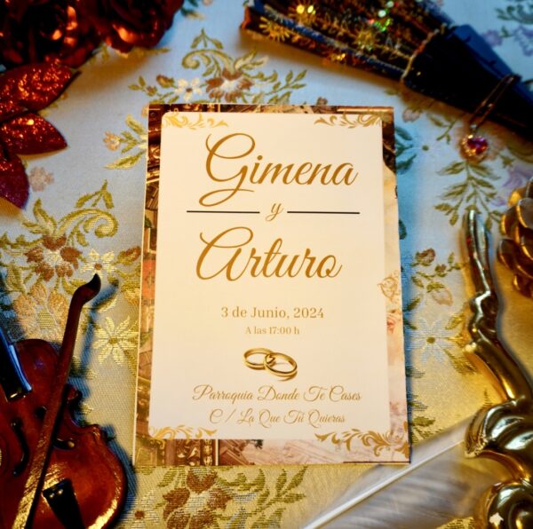 Portada programa musical barroco opción 3 para bodas