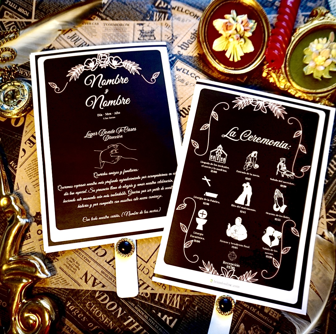 Ambas caras blanco y negro