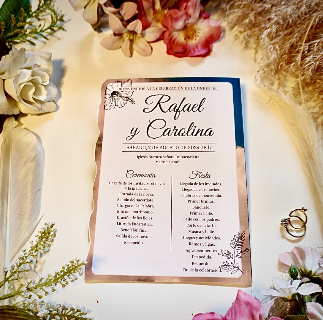 Programa completo opción 3 Asthetic, composición moderna y clara.