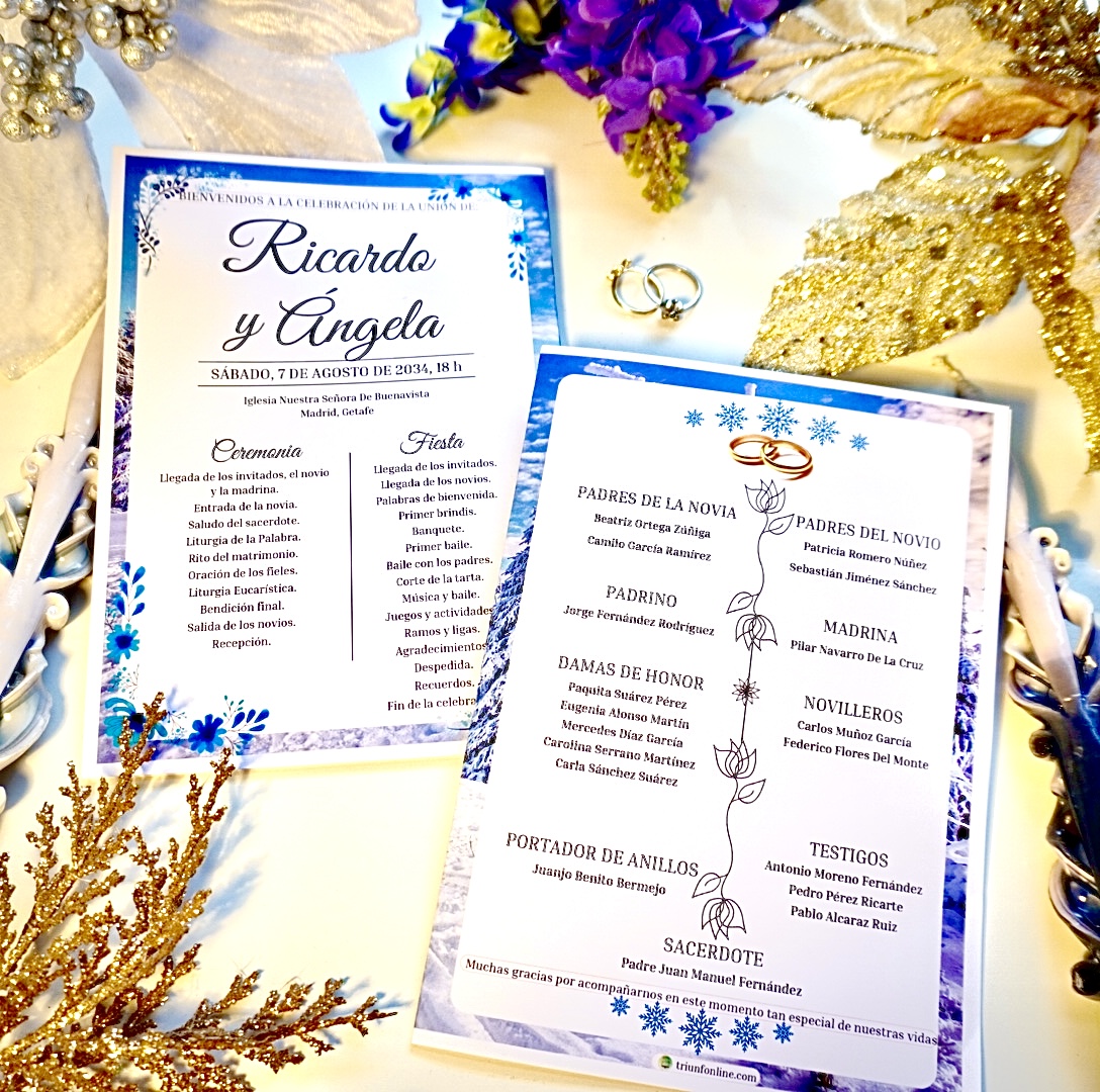 Ambas caras del programa completo estacional