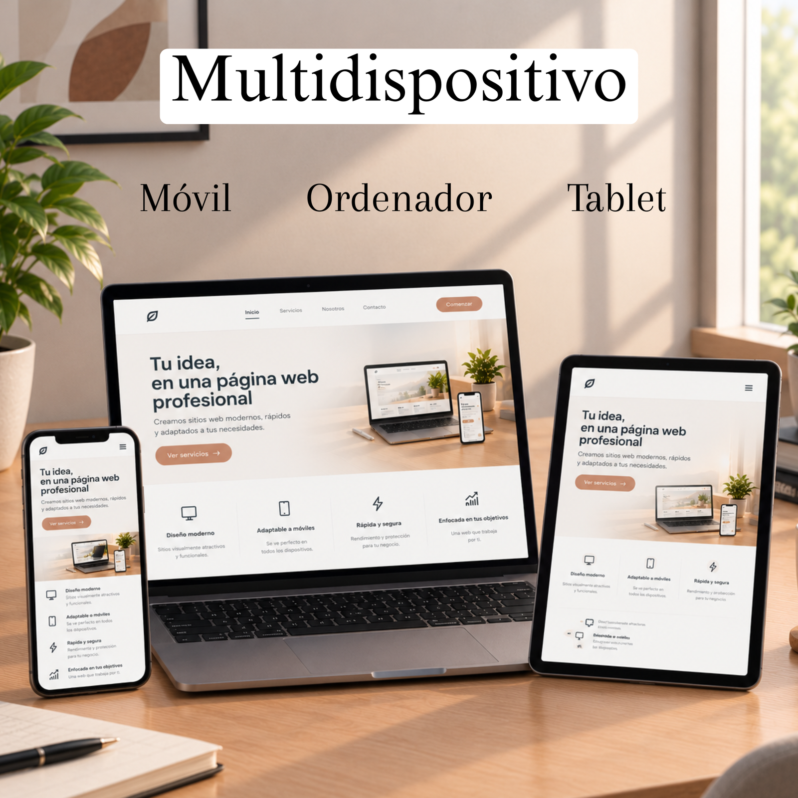 Multidispositivo creación de web